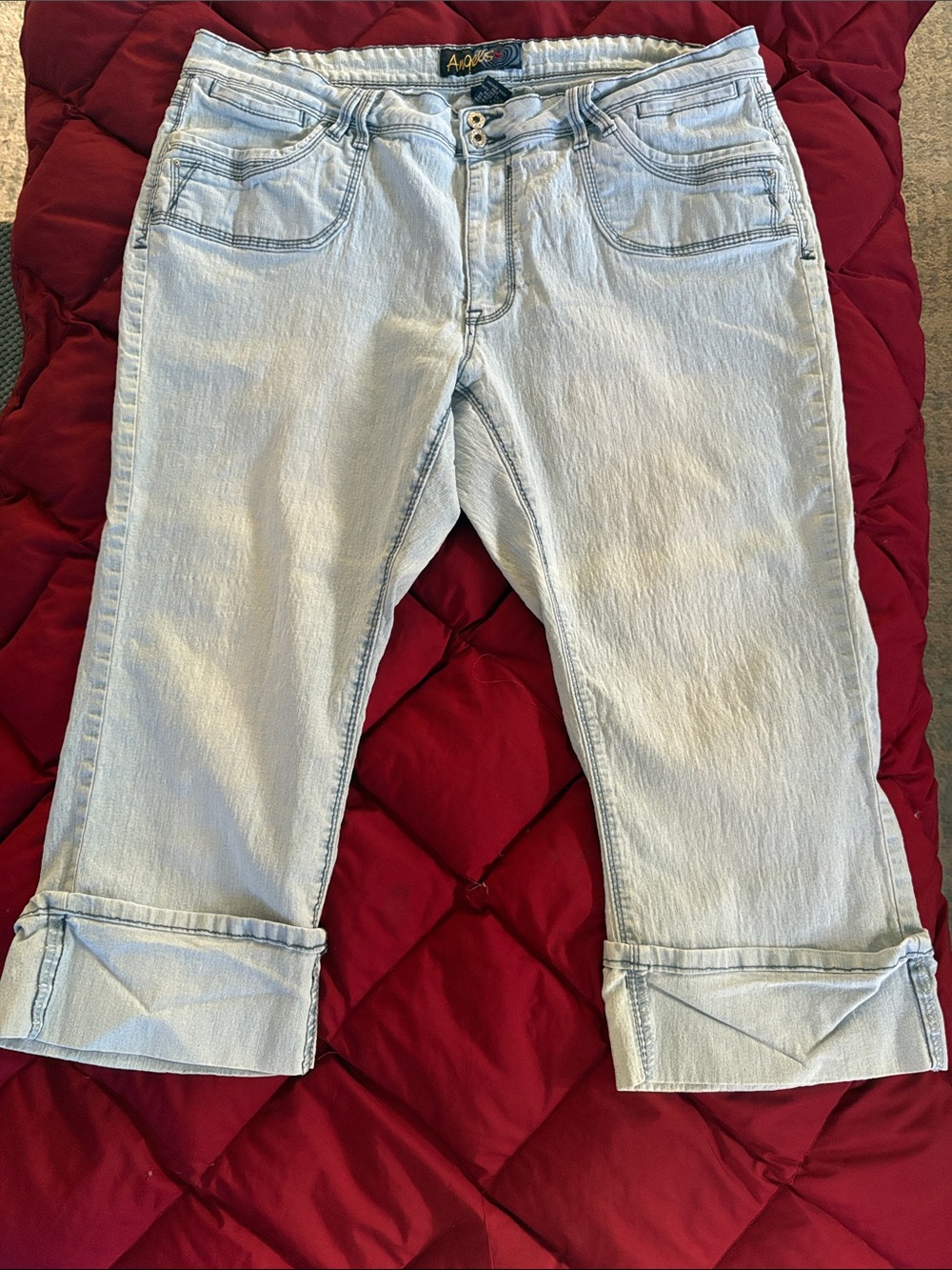 Angels crop jeans